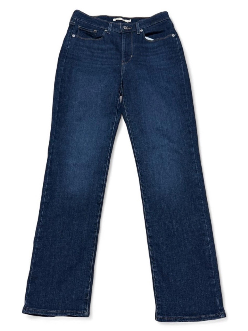 Levi's Classic Straight Leg Jeans Dark Wash Women's Size 27